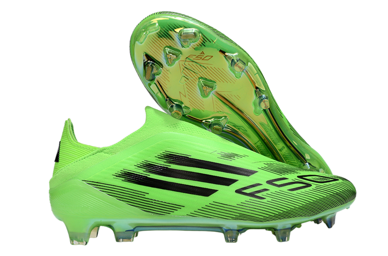 Crampons Adidas F50+ FG Vert