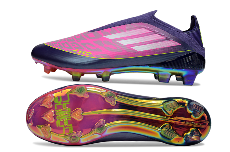 Crampons Adidas F50 Elite FG Lamine Yamal Rose/Violet