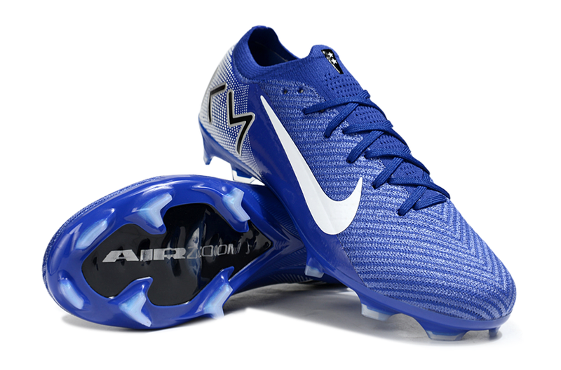 Crampons Nike Air Zoom Mercurial Superfly IX Elite FG Kylian Mbappé Bleu