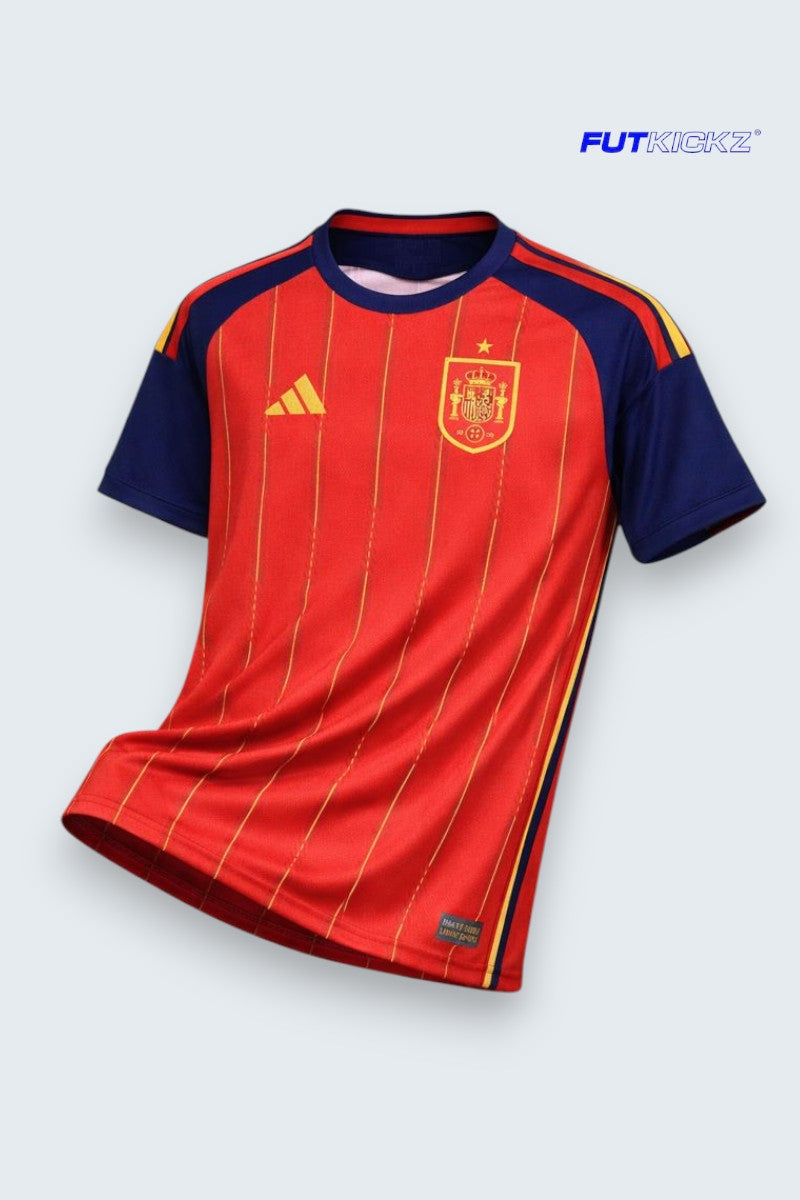 Maillot Espagne Domicile – Coupe du Monde 2026