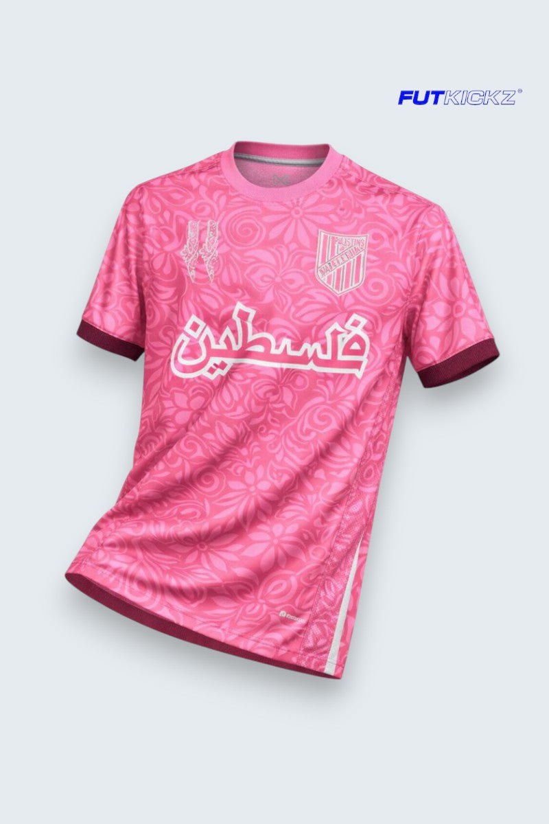 Maillot Palestine Entraînement Rose 2024