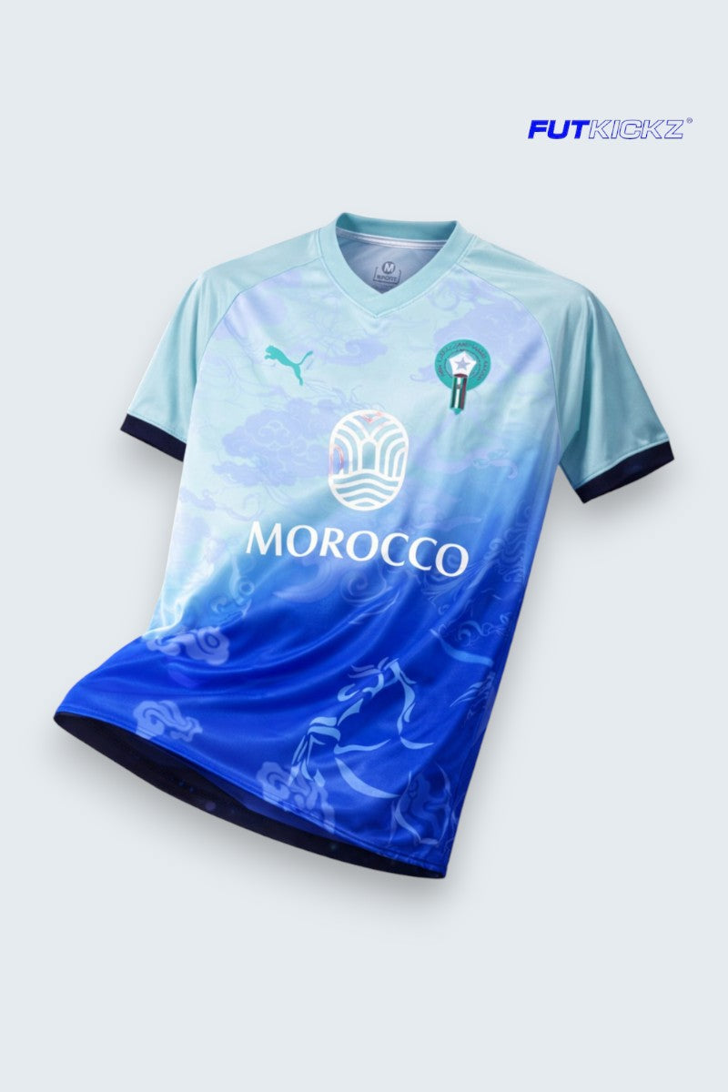 Maillot Maroc Concept Bleu 2025
