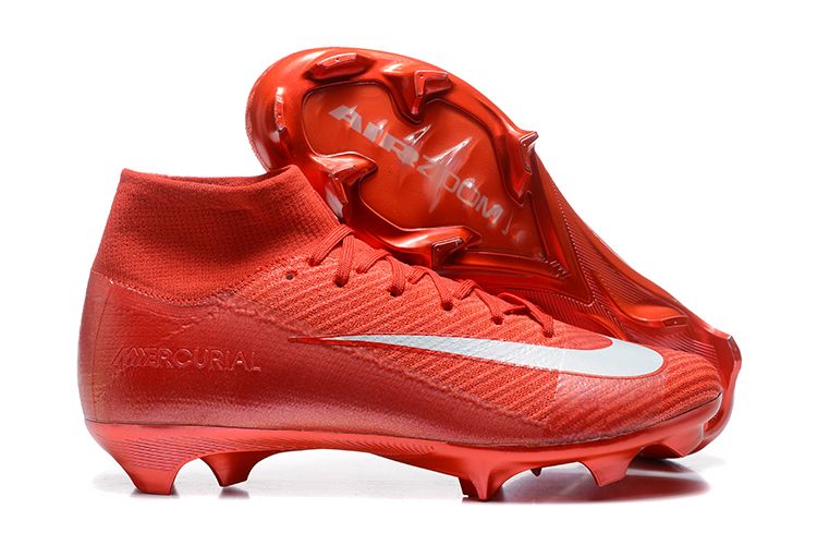 Crampons Nike Air Zoom Mercurial Superfly IIX Elite FG Rouge