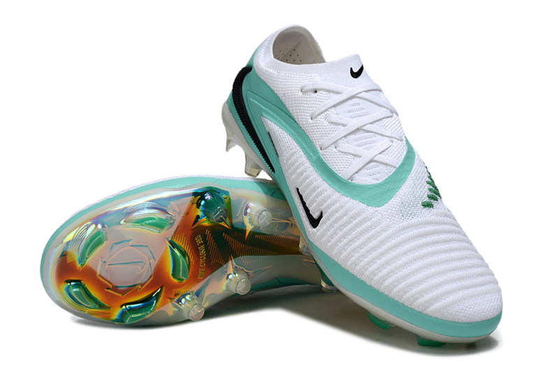 Crampons Nike Phantom 6 GX III Elite FG Bleu/Blanc