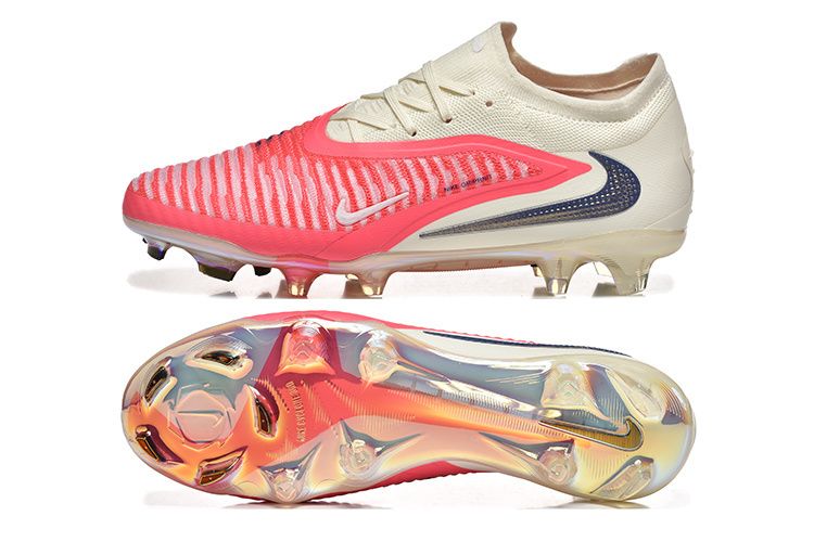 Crampons Nike Phantom GX III Elite Rose saumon/Crème