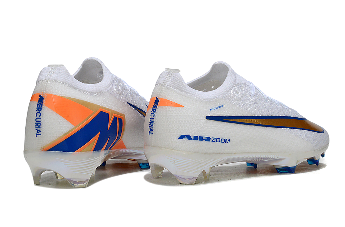 Crampons Nike Air Zoom Mercurial Vapor XVI Elite Blanc/Doré