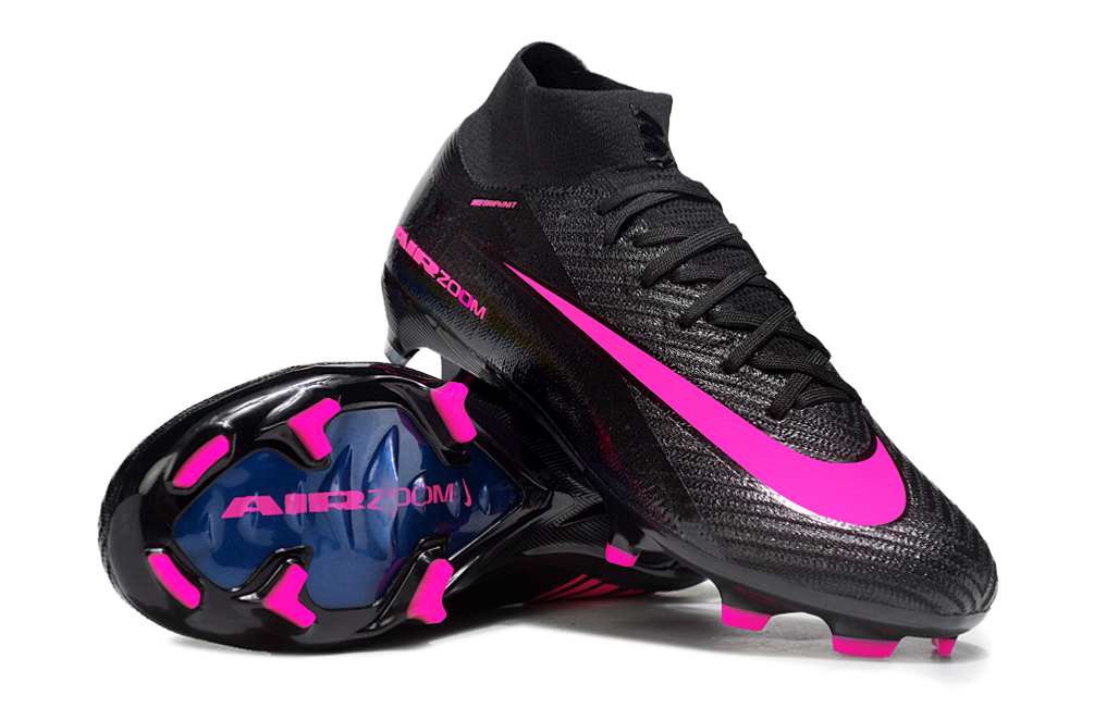 Crampons Nike Air Zoom Mercurial Vapor XV Elite FG Noir/Rose