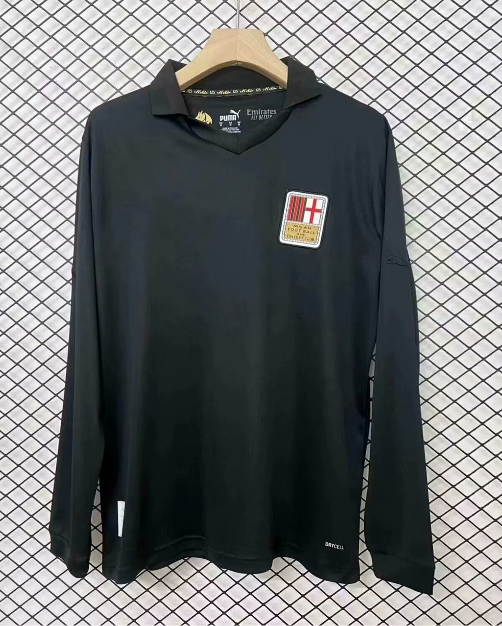 25/26 MILAN LONG SLEEVE 125 ANNIVERSARY BLACK