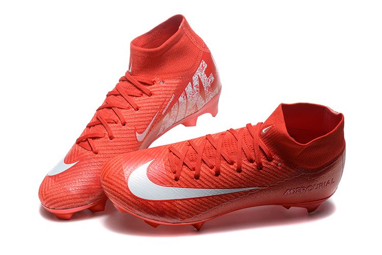 Crampons Nike Air Zoom Mercurial Superfly IIX Elite FG Rouge