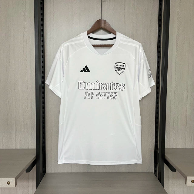 JERSEY ARSENAL WHITE FAN VERSION EDITION LIMITED 24/25