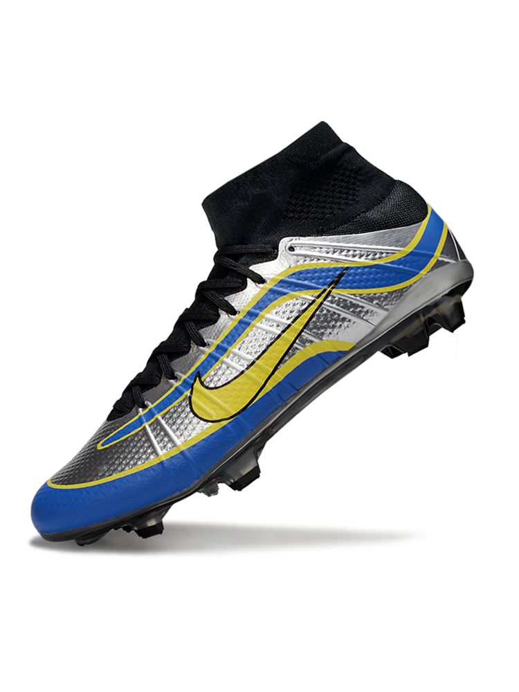 Crampons Nike Zoom Superfly 4 Elite Argent/Bleu