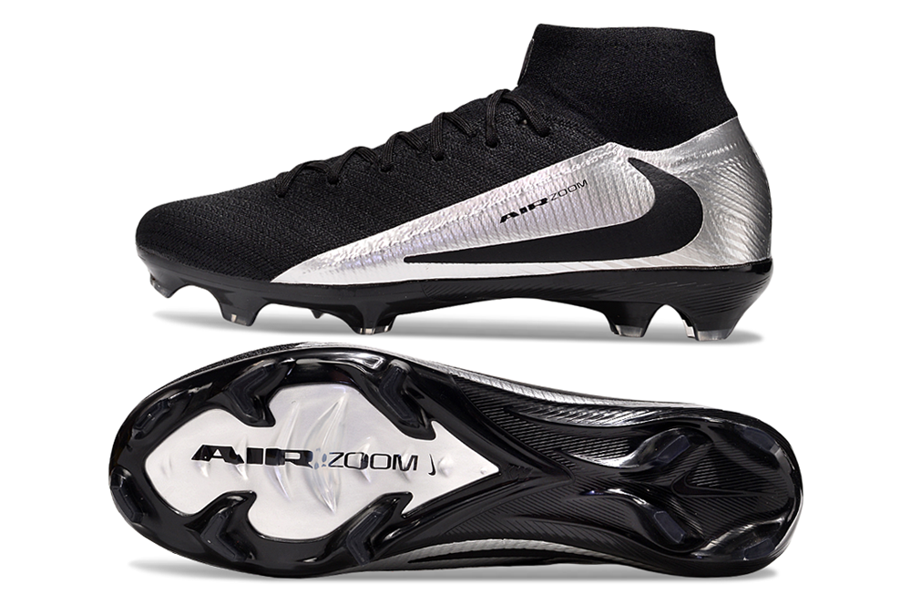 Crampons Nike Air Zoom Mercurial Superfly IIX Elite Travis Scott Argenté