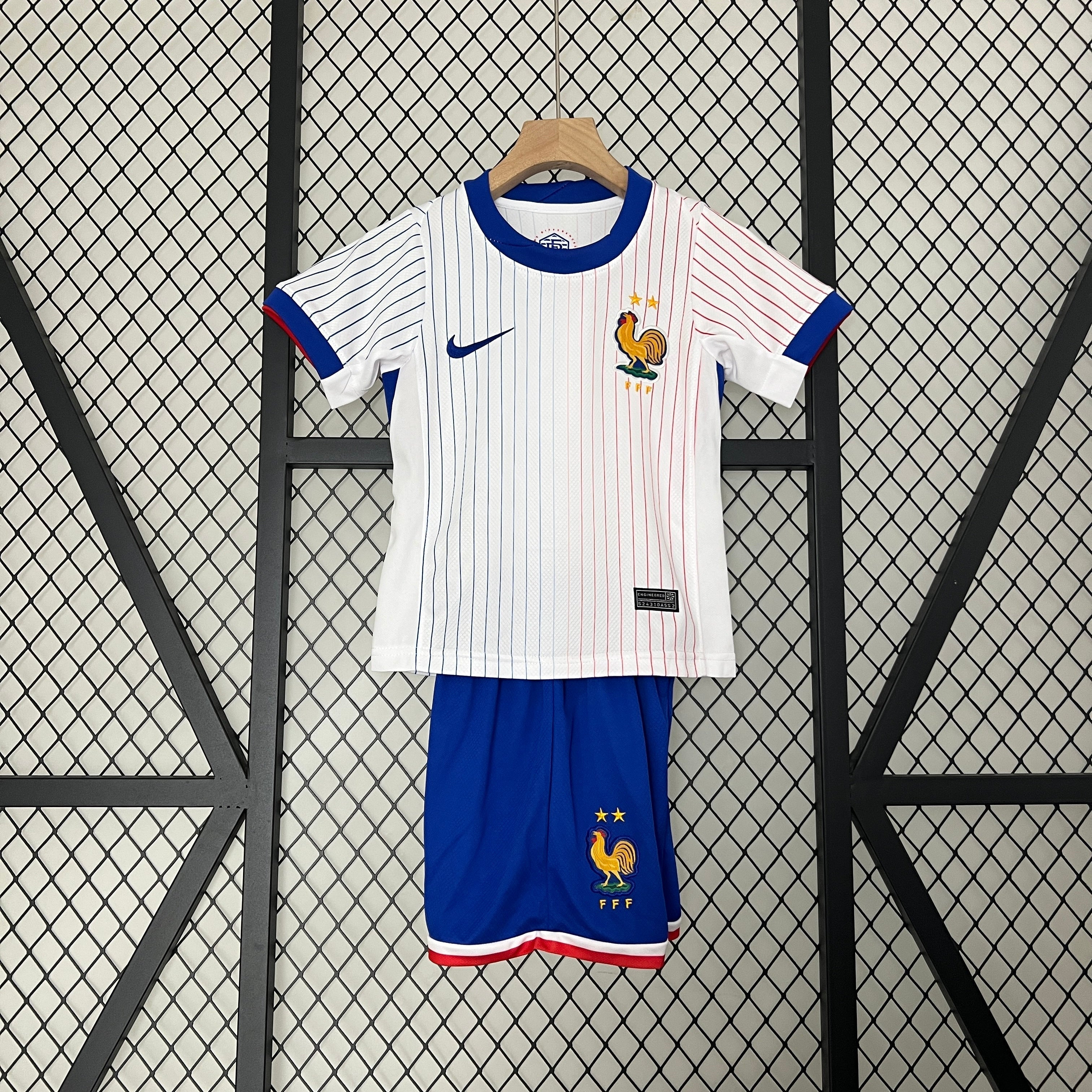 JERSEY FRANCE II EURO 2024 KIDS KIT