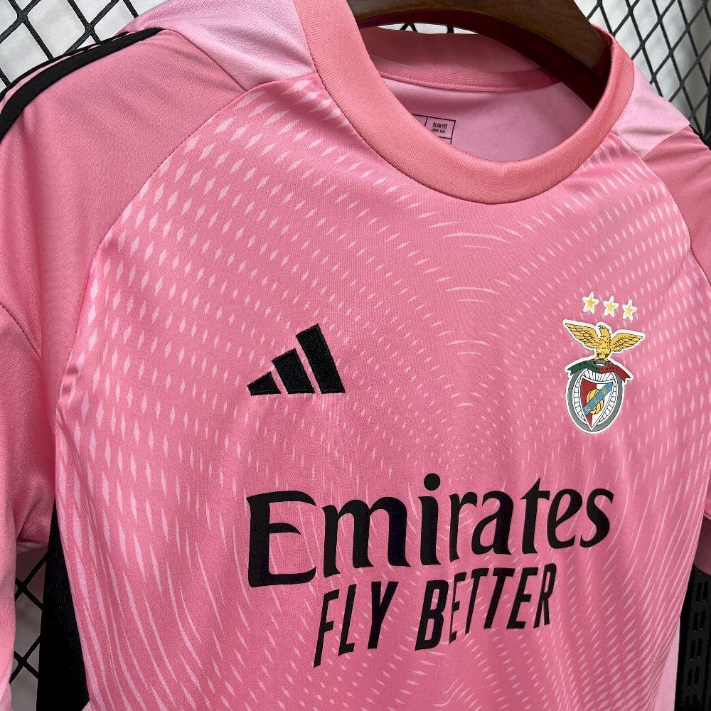 Maillot Benfica Gardien Rose 2025/2026