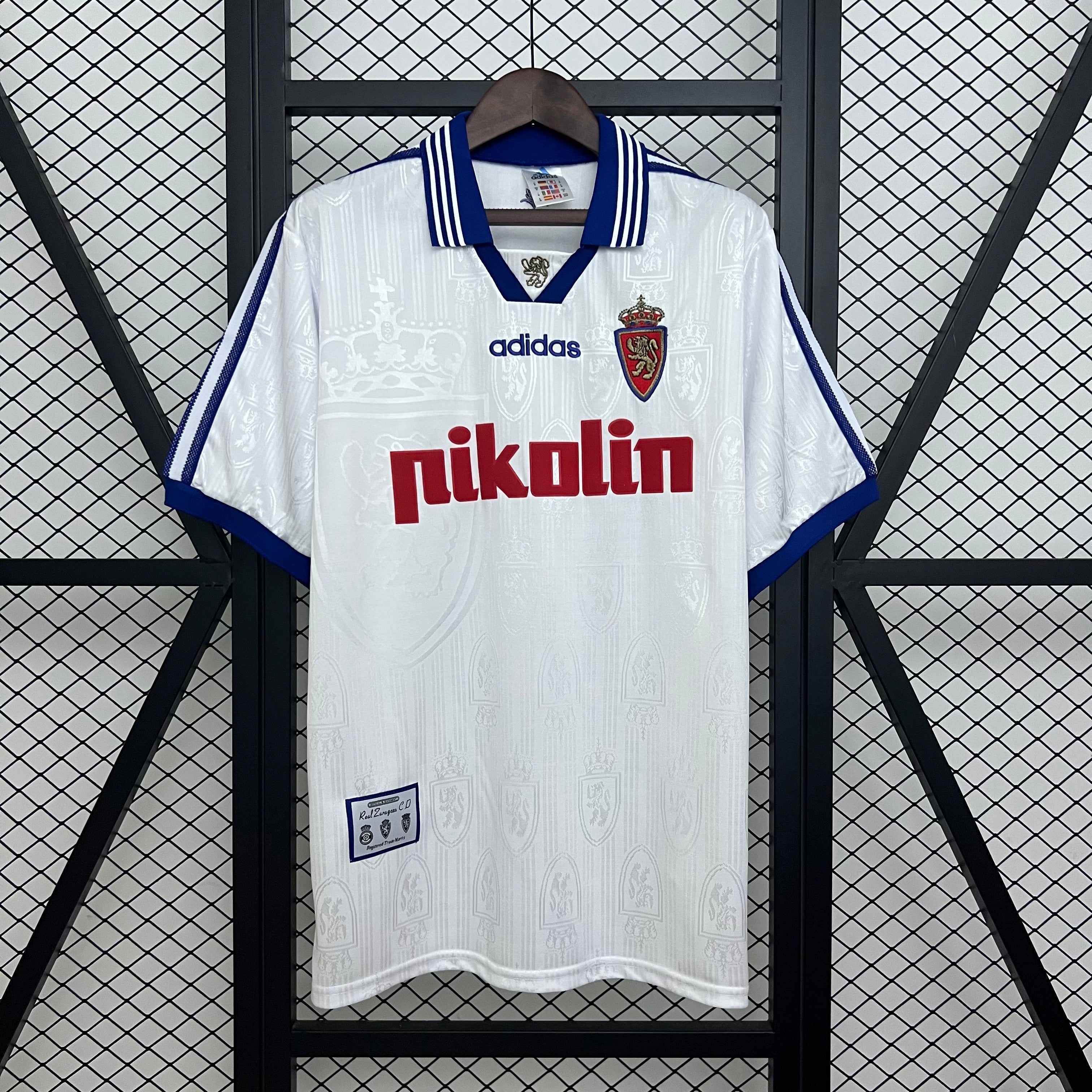 97/98 REAL ZARAGOZA HOME RETRO