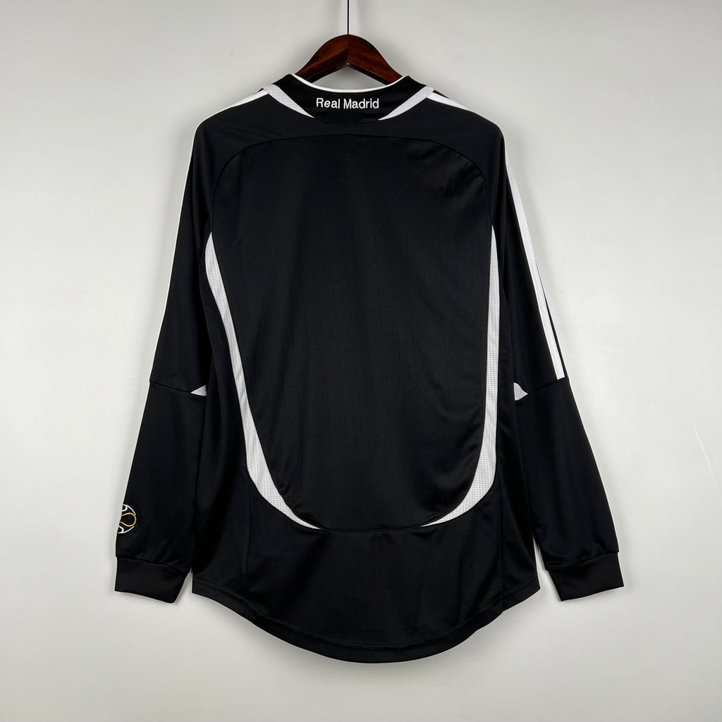 06/07 REAL MADRID LONG SLEEVE BLACK
