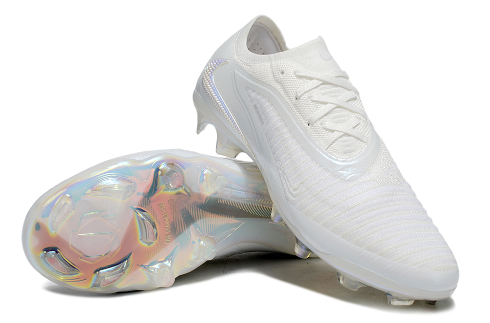 Crampons Nike Phantom GX III Elite FG Blanc