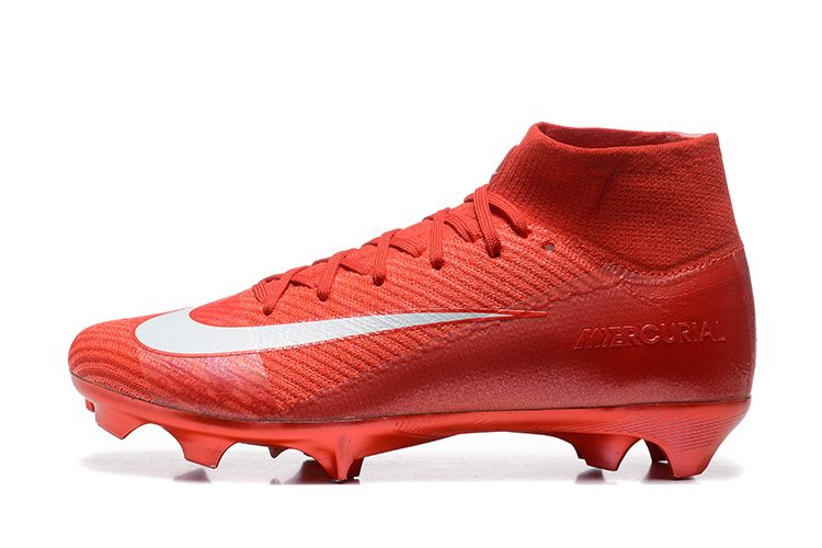 Crampons Nike Air Zoom Mercurial Superfly IIX Elite FG Rouge