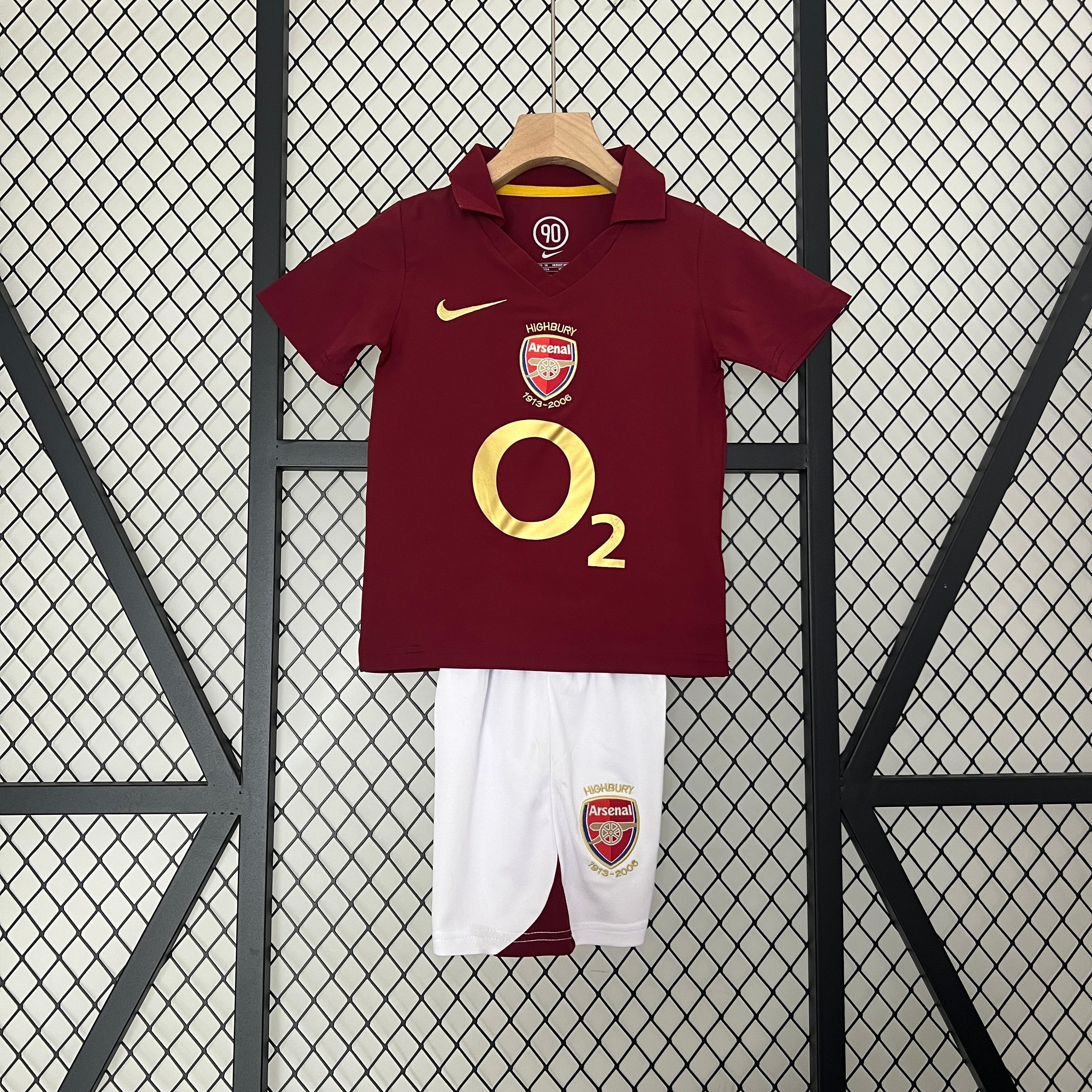 JERSEY ARSENAL I 05/06 KIDS KIT (RETRO)