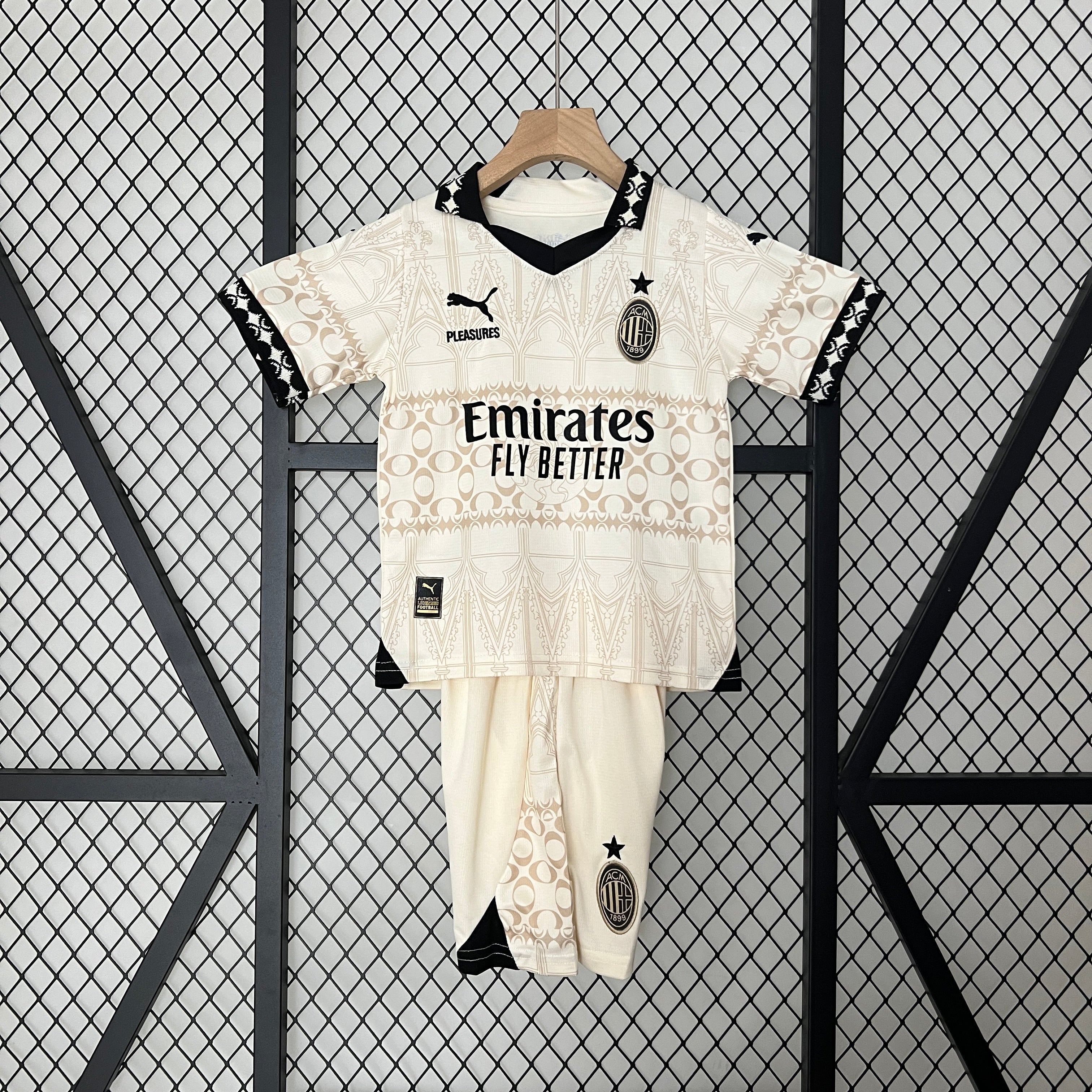 JERSEY MILAN BEIGE 24/25 KIDS KIT