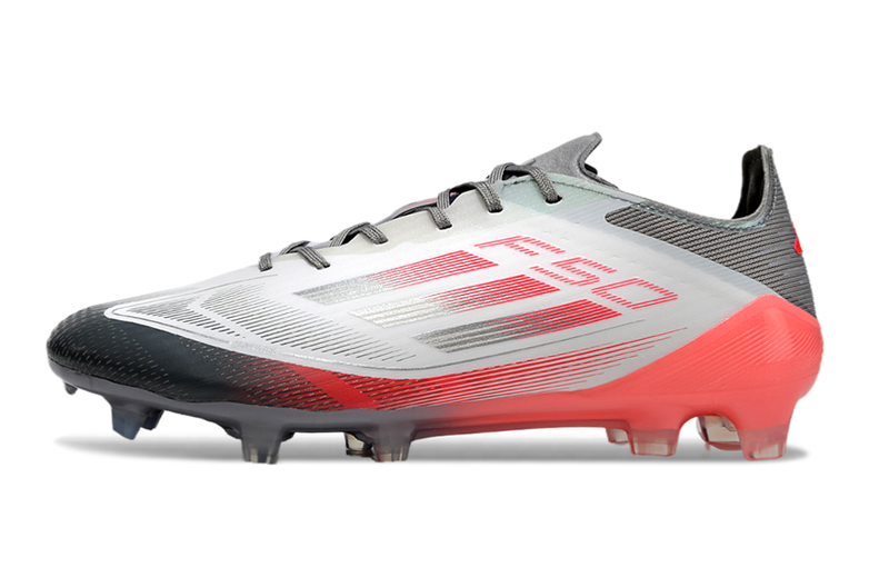 Crampons Adidas F50 TF Rouge/Gris