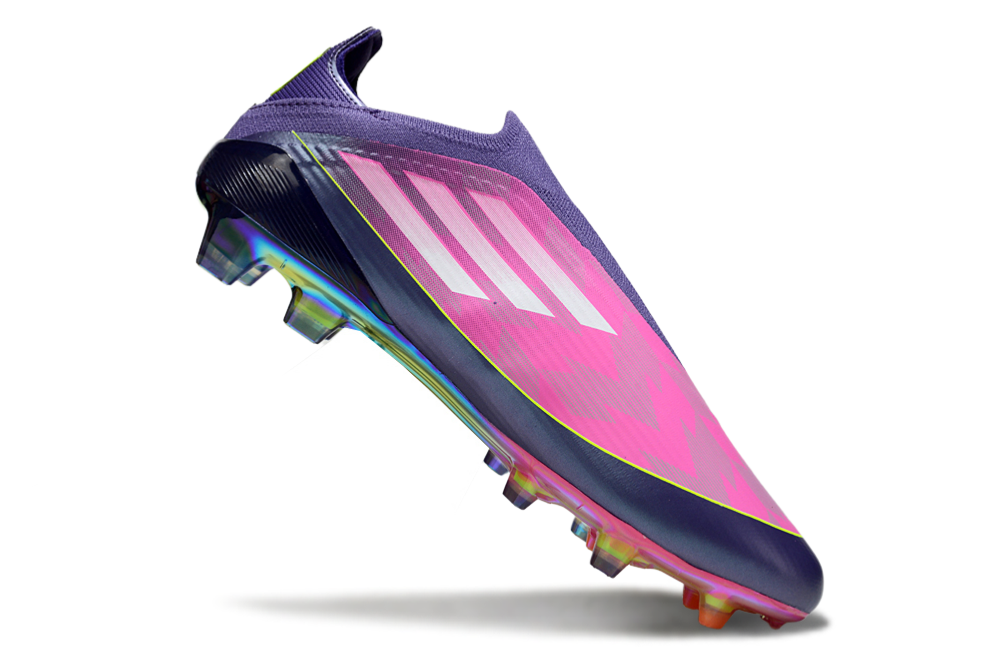 Crampons Adidas F50 Elite FG Lamine Yamal Rose/Violet
