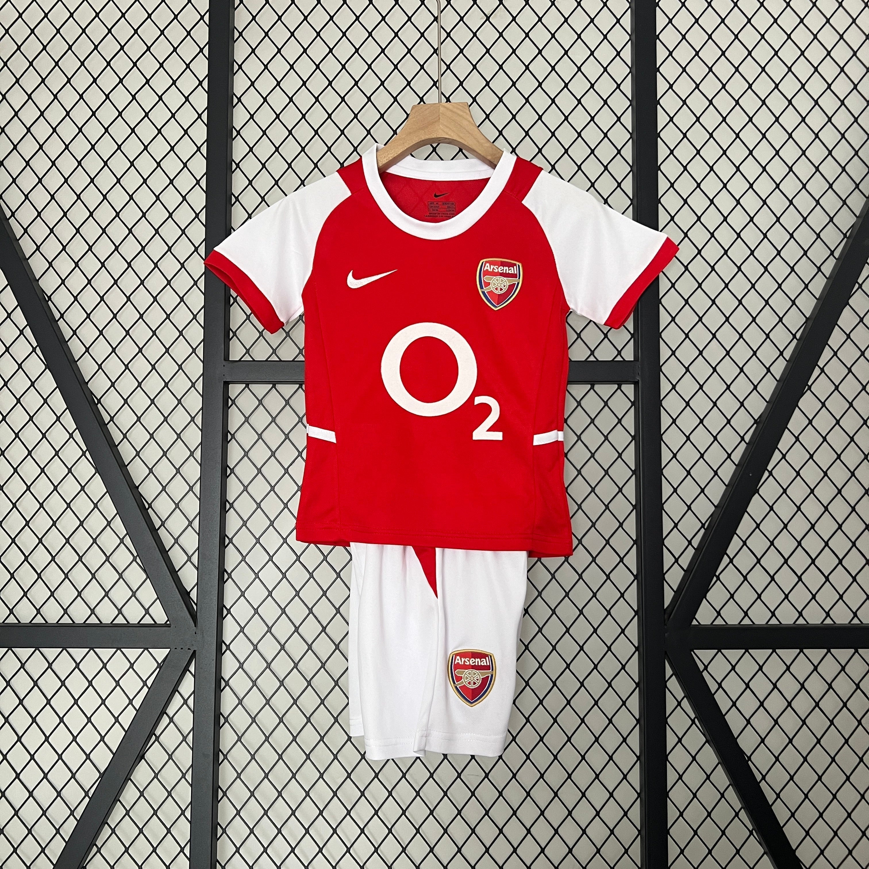 JERSEY ARSENAL I 02/04 KIDS KIT (RETRO)
