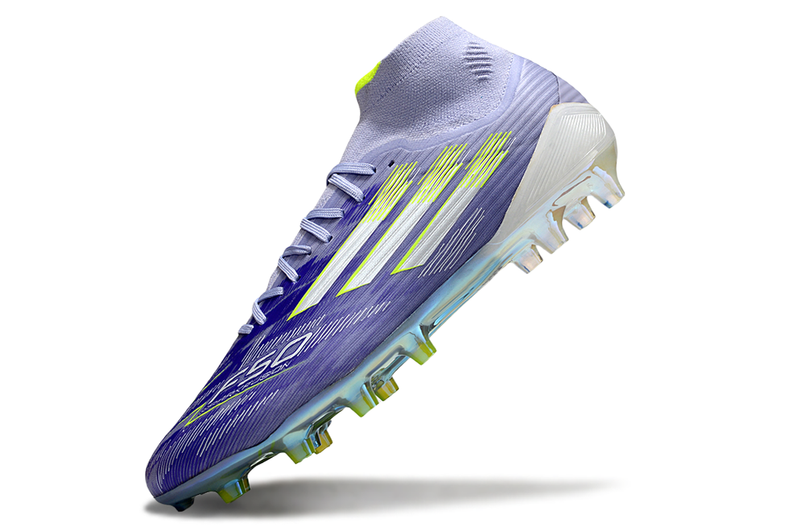 Crampons Adidas F50+ Violet
