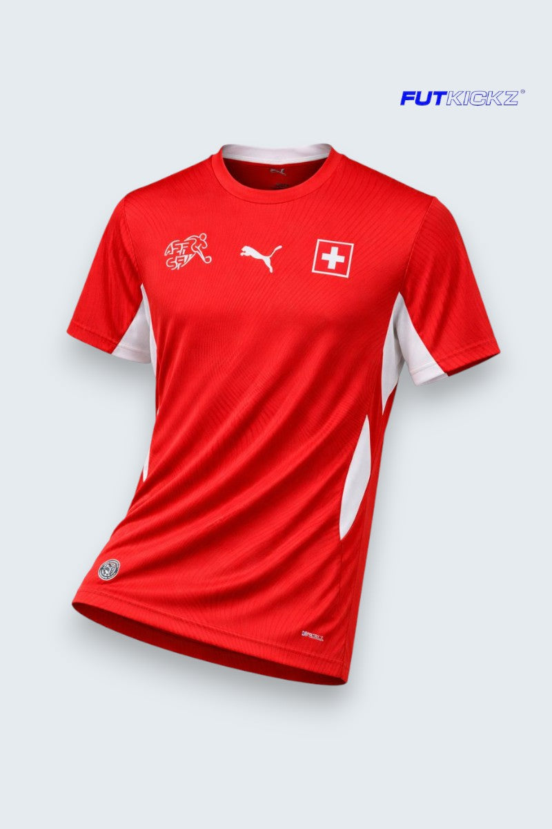 Maillot Suisse Domicile – Coupe du Monde 2026
