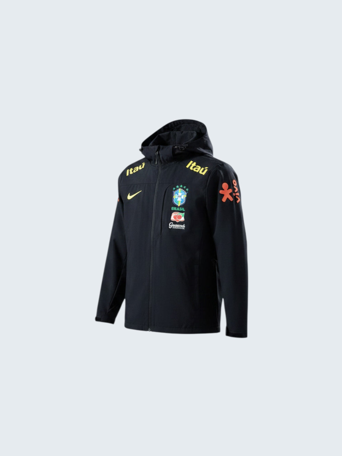 Veste coupe-vent Brésil Noir 2025/2026
