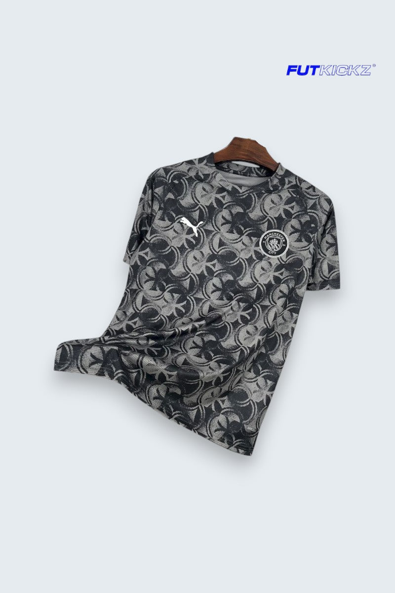 Maillot Manchester City Entraînement Gris 2025/2026