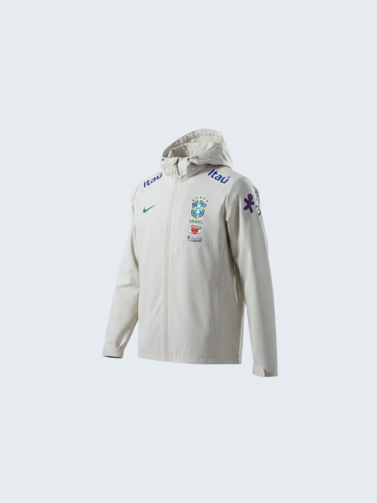 Veste coupe-vent Brésil Beige 2025/2026