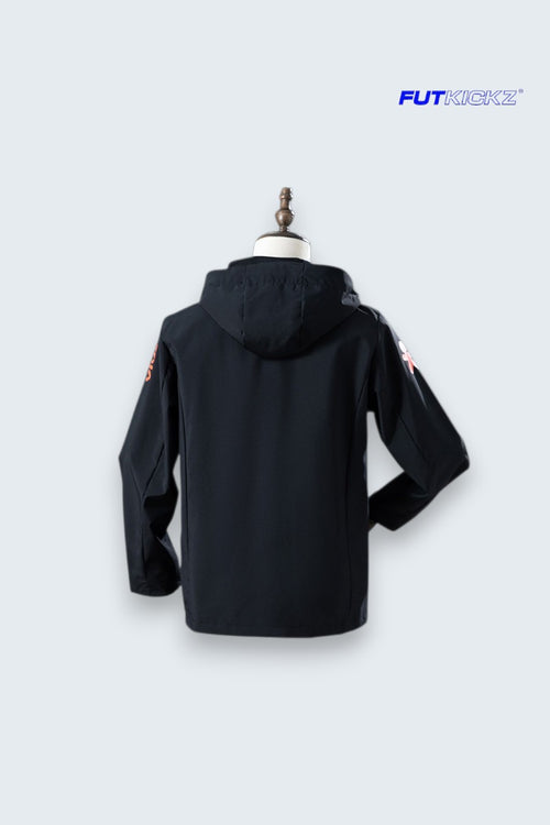 Veste coupe-vent Brésil Noir 2025/2026