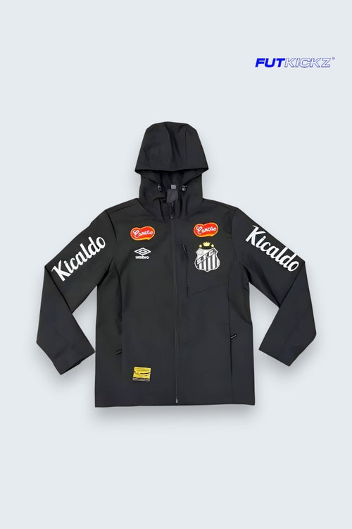 Veste coupe-vent Santos Noir 2025/2026