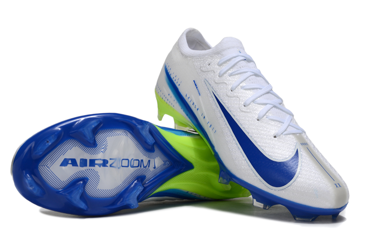 Crampons Nike Air Zoom Mercurial Vapor XVI Elite Blanc/Jaune/Bleu