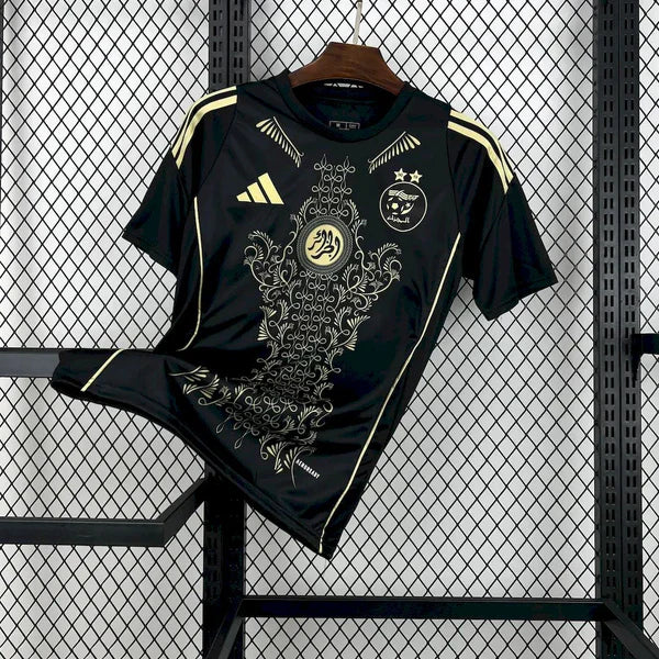 Maillot Algérie Karakou Noir & Or Édition Spéciale 2024/2025