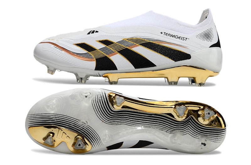 Crampons Adidas Predator Accuracy FG Blanc/Doré