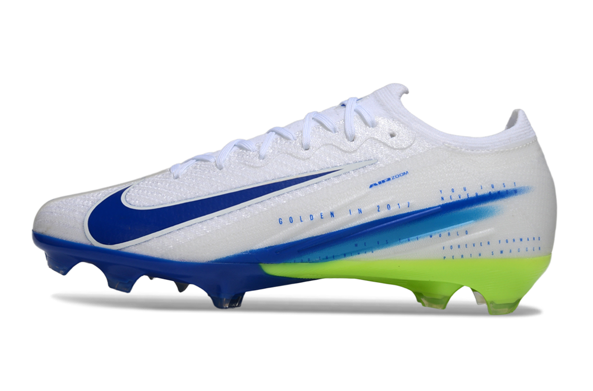 Crampons Nike Air Zoom Mercurial Vapor XVI Elite Blanc/Jaune/Bleu