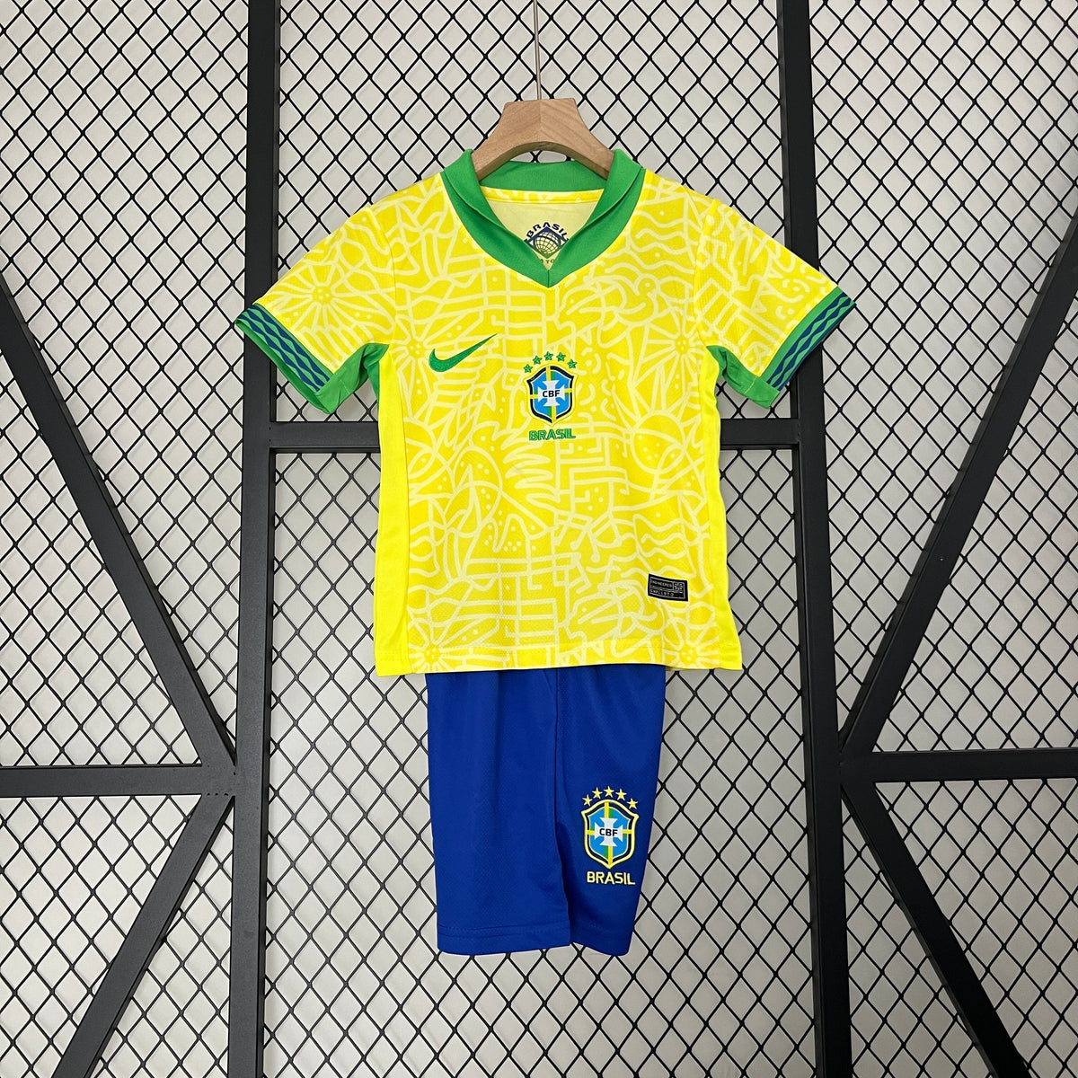JERSEY BRAZIL I CUP AMERICA 2024 KIDS KIT