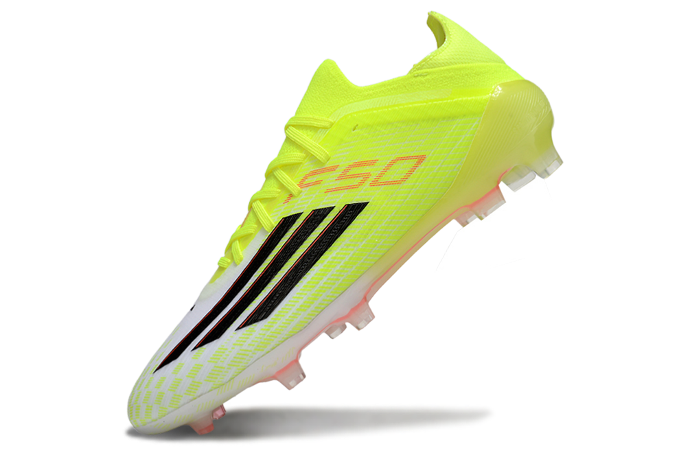 Crampons Adidas F50+ FG Jaune