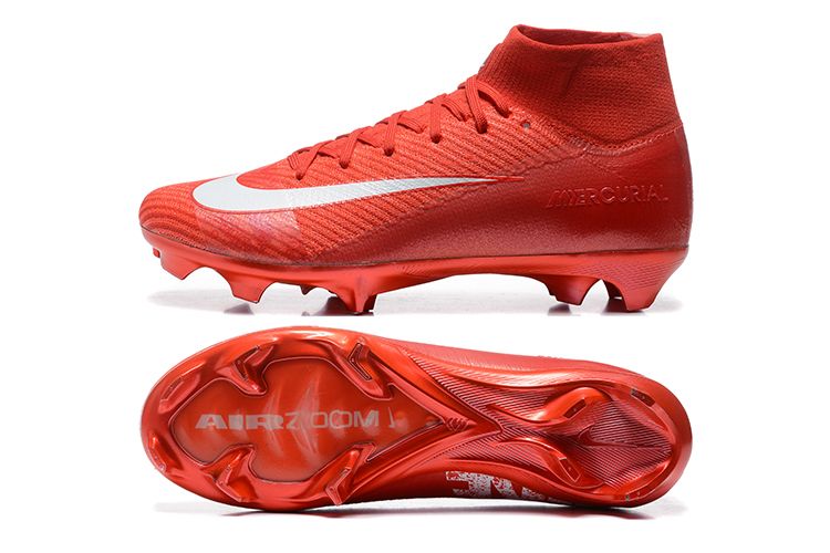 Crampons Nike Air Zoom Mercurial Superfly IIX Elite FG Rouge