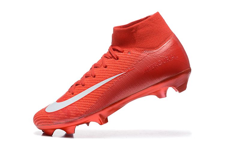 Crampons Nike Air Zoom Mercurial Superfly IIX Elite FG Rouge