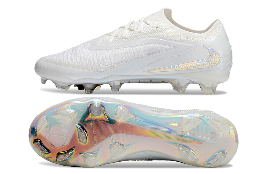 Crampons Nike Phantom GX III Elite FG Blanc