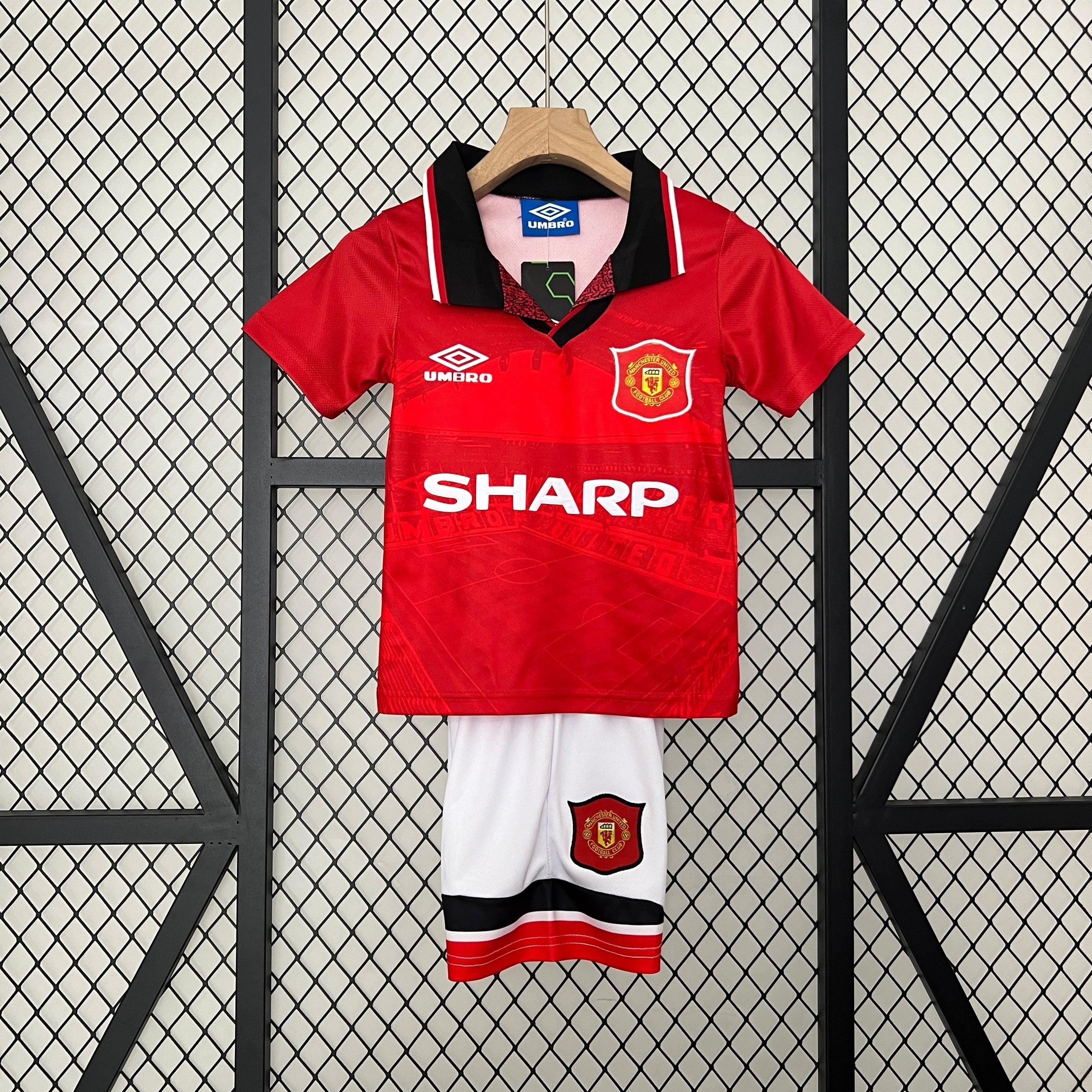 JERSEY MANCHESTER UNITED I 94/96 KIDS KIT (RETRO)