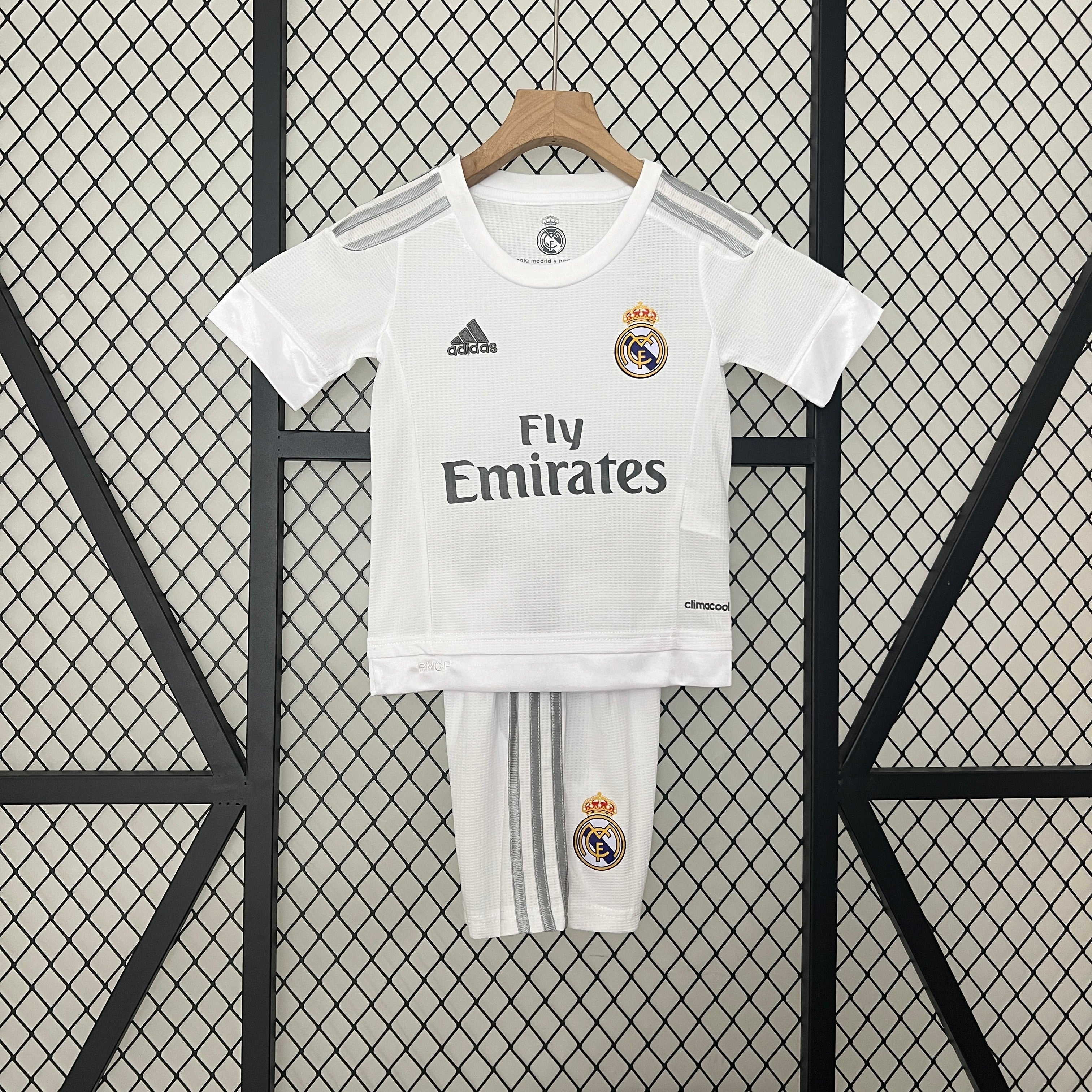 JERSEY REAL MADRID I 15/16 KIDS KIT (RETRO)