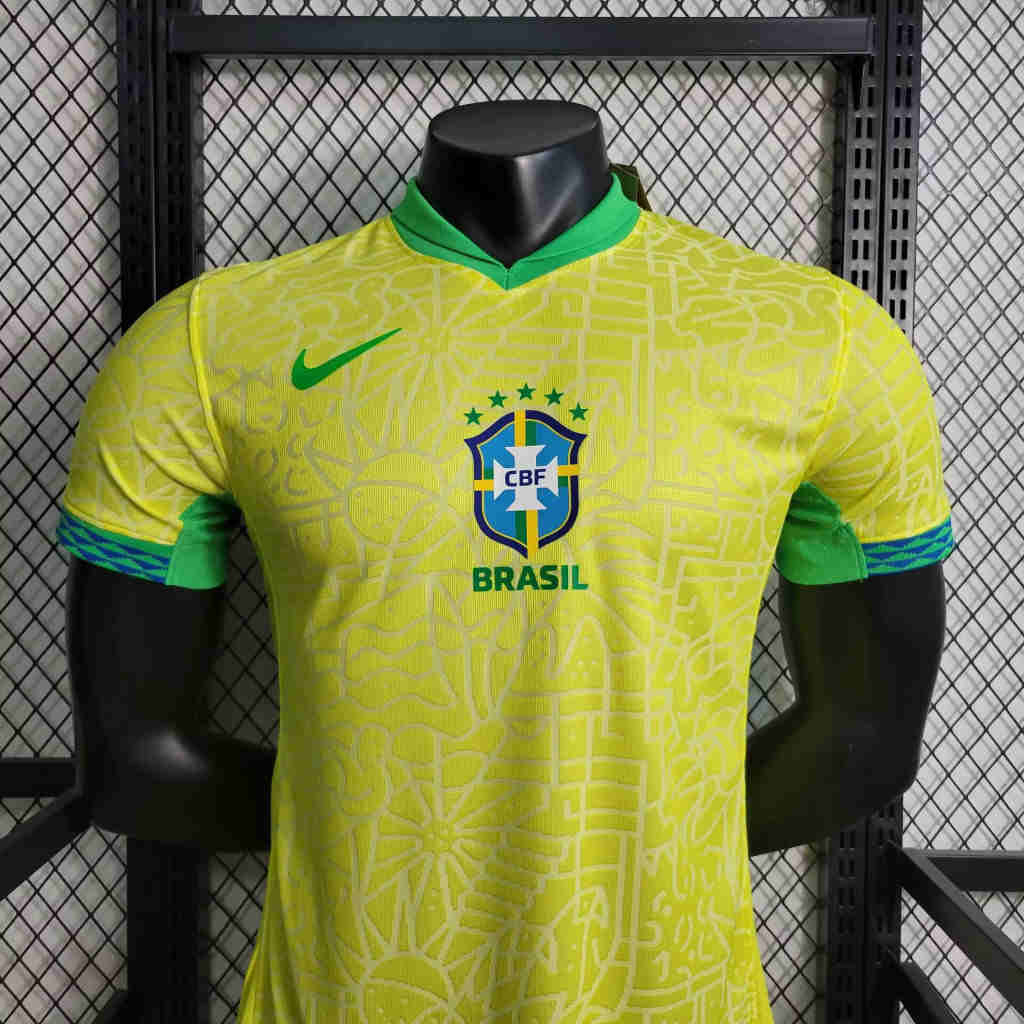JERSEY BRAZIL I CUP AMERICA 2024 MEN (PLAYER VERSION)