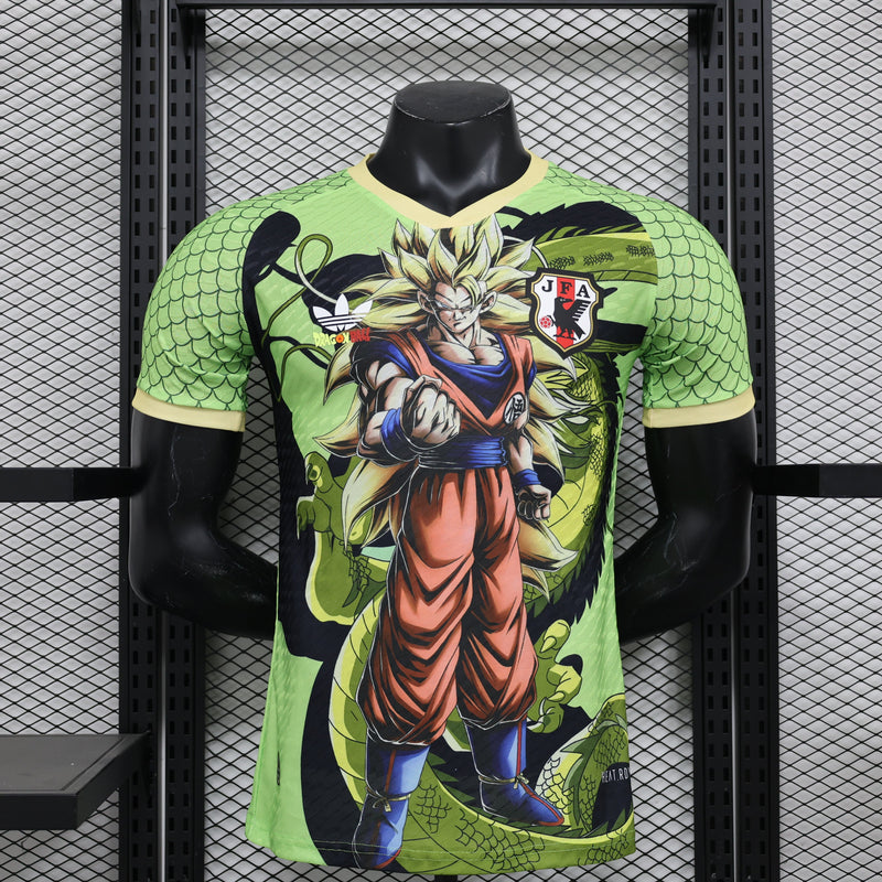JERSEY JAPAO 2024  MEN DRAGON BALL Z GREEN (PLAYER VERSION)