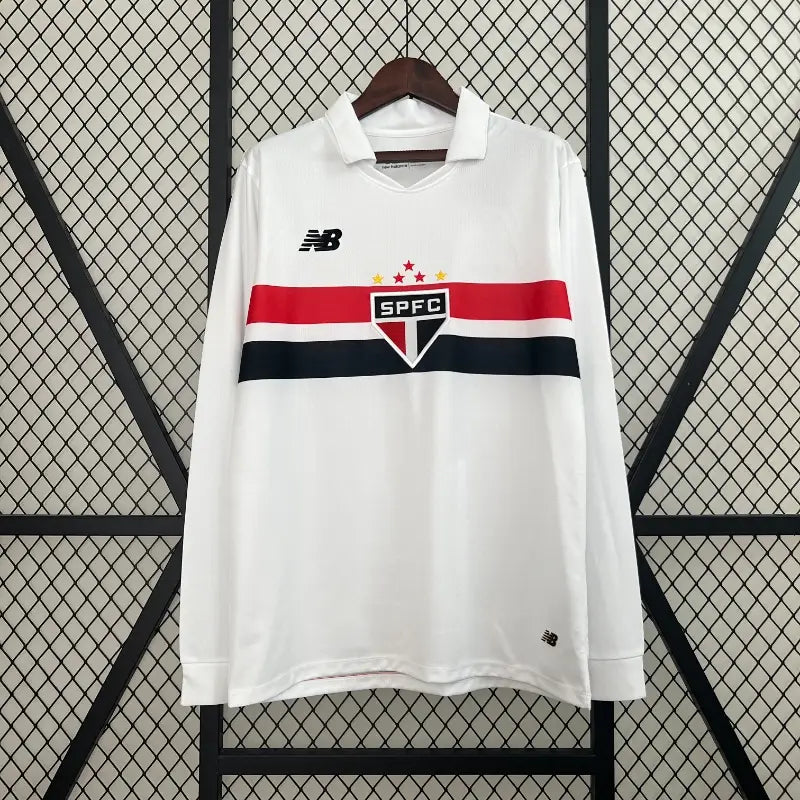 JERSEY SAO PAULO I 24/25 MEN (LONG SLEEVE)