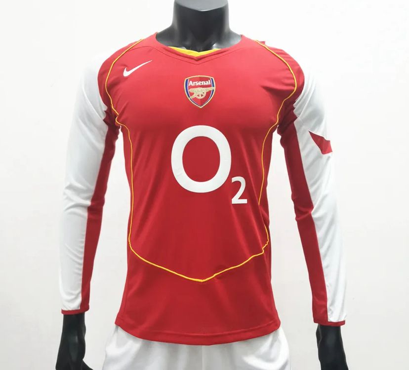 04/05 ARSENAL HOME LONG SLEEVE RETRO