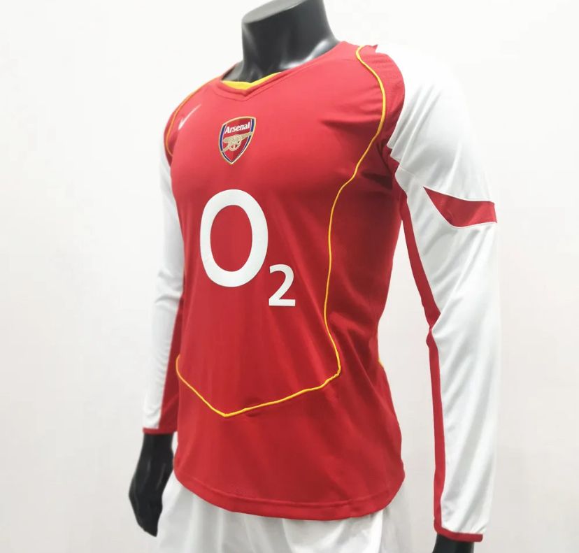 04/05 ARSENAL HOME LONG SLEEVE RETRO